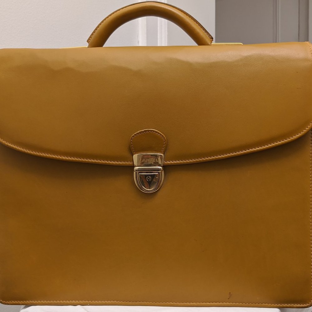 Lancel Leather Vintage Briefcase